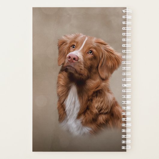 Nova Scotia Duck Tolling Retriever hond Planner (Achterkant)