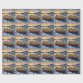 Nova Scotia Duck Tolling Retriever Kerstboot Cadeaupapier (Vlak)