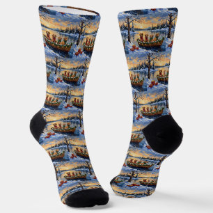 Nova Scotia Duck Tolling Retriever Kerstboot  Sokken