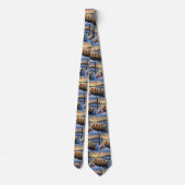 Nova Scotia Duck Tolling Retriever Kerstboot Stropdas (Achterkant)