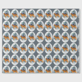 Nova Scotia Duck Tolling Retriever Kerstmis Cadeaupapier (Vlak)