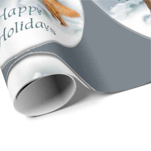 Nova Scotia Duck Tolling Retriever Kerstmis Cadeaupapier (Rol Hoek)