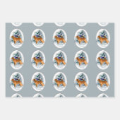 Nova Scotia Duck Tolling Retriever Kerstmis Inpakpapier Vel (Voorkant 2)