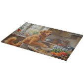 Nova Scotia Duck Tolling Retriever Koken Snijplank (Hoek)