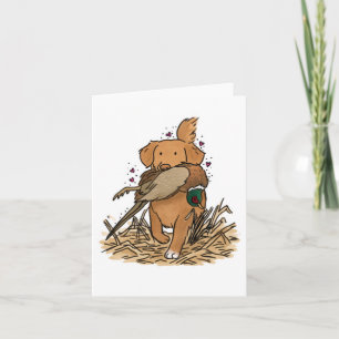 Nova Scotia Duck Tolling Retriever NSDTR Notitiekaartje