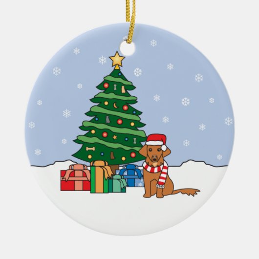 Nova Scotia Duck Tolling Retriever Ornament (Voorkant)