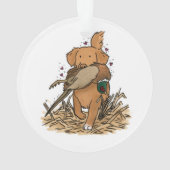 Nova Scotia Duck Tolling Retriever Ornament (achterkant)