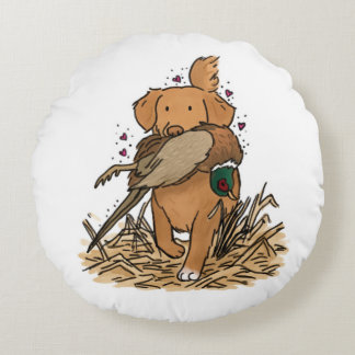 Nova Scotia Duck Tolling Retriever Rond Kussen