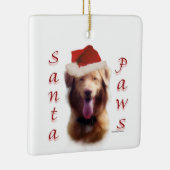 Nova Scotia Duck Tolling Retriever Santa Paws Keramisch Ornament (Rechts)