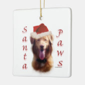 Nova Scotia Duck Tolling Retriever Santa Paws Keramisch Ornament (Links)