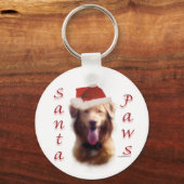 Nova Scotia Duck Tolling Retriever Santa Paws Sleutelhanger (Voorkant)