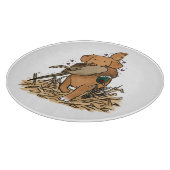Nova Scotia Duck Tolling Retriever Snijplank (Hoek)