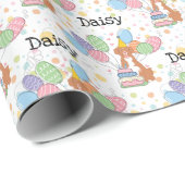 Nova Scotia Duck Tolling Retriever Verjaardag Cadeaupapier (Rol Hoek)