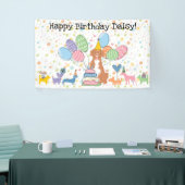 Nova Scotia Duck Tolling Retriever Verjaardag Spandoek (Beurs)