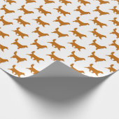 Nova Scotia Duck Tolling Retriever Wrappapier Cadeaupapier (Hoek)