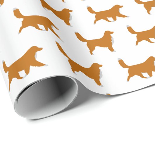 Nova Scotia Duck Tolling Retriever Wrappapier Cadeaupapier (Rol Hoek)
