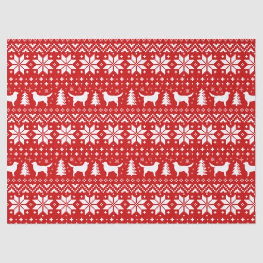 Nova Scotia Duck Tolling Retrievers Kerstmis Tissuepapier (Voorkant)