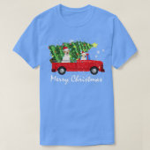 Nova Scotia Duck Tolling Rides Car Red T T-shirt (Design voorkant)