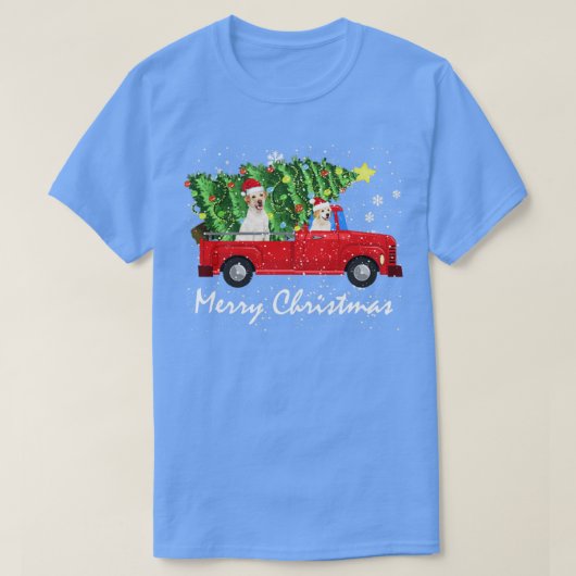 Nova Scotia Duck Tolling Rides Car Red T T-shirt (Design voorkant)