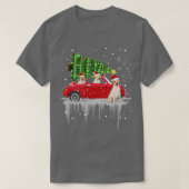 Nova Scotia Duck Tolling Rides Car Red T T-shirt (Design voorkant)