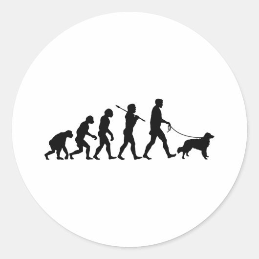 Nova Scotia Duck Tolling Ronde Sticker (Voorkant)