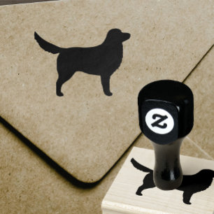 Nova Scotia Duck Tolling Silhouette Rubberstempel