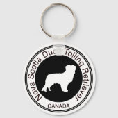 Nova Scotia Duck Tolling Sleutelhanger (Voorkant)