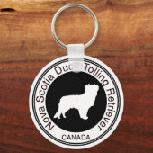 Nova Scotia Duck Tolling Sleutelhanger (Voorkant)