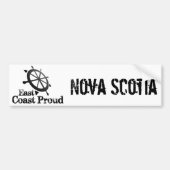 Nova Scotia East Coast Nautical Bumpersticker (Voorkant)