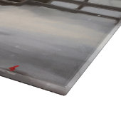 Nova Scotia Eend Toller Hond in Sneeuw Kerstmis Snijplank (Hoek)