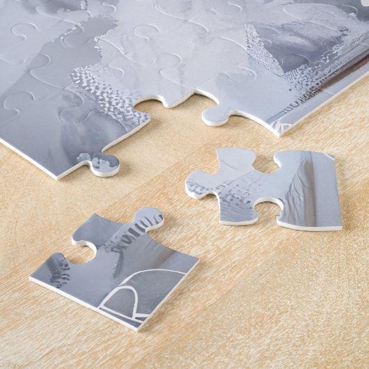 Nova Scotia Eend Toller Hond Kerstfeest Legpuzzel (Zijkant)