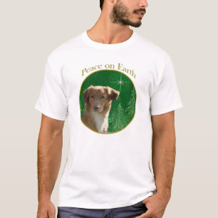 Nova Scotia Eend Tolling Retriever Peace T-shirt