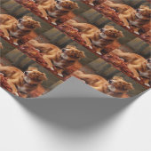 Nova Scotia eendendrager in de herfst laat Herfst Cadeaupapier (Hoek)