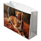 Nova Scotia eendendrager in de herfst laat Herfst Groot Cadeauzakje (Achterkant Gekanteld)