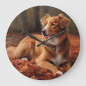 Nova Scotia eendendrager in de herfst laat Herfst Grote Klok (Voorkant)