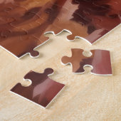 Nova Scotia eendendrager in de herfst laat Herfst Legpuzzel (Zijkant)