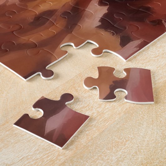 Nova Scotia eendendrager in de herfst laat Herfst Legpuzzel (Zijkant)