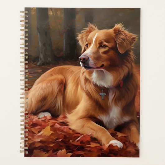 Nova Scotia eendendrager in de herfst laat Herfst Planner (Voorkant)