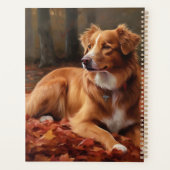 Nova Scotia eendendrager in de herfst laat Herfst Planner (Achterkant)