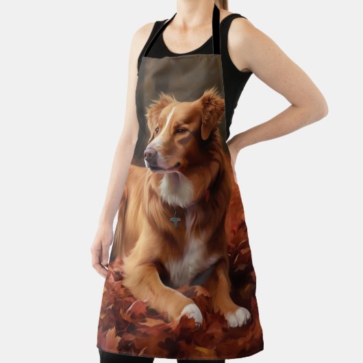 Nova Scotia eendendrager in de herfst laat Herfst Schort (Insitu)