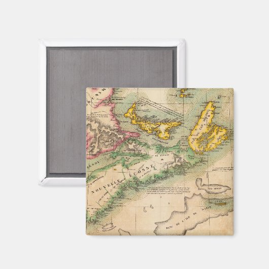 Nova Scotia en New Brunswick 44 Magneet (Voorkant / Achterkant)