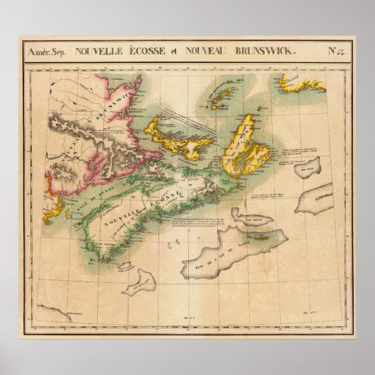 Nova Scotia en New Brunswick 44 Poster (Voorkant)