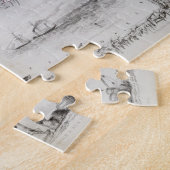 Nova Scotia en Newfoundland, uit een serie van wer Legpuzzel (Zijkant)