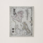 Nova Scotia en Newfoundland, uit een serie van wer Legpuzzel (Verticaal)