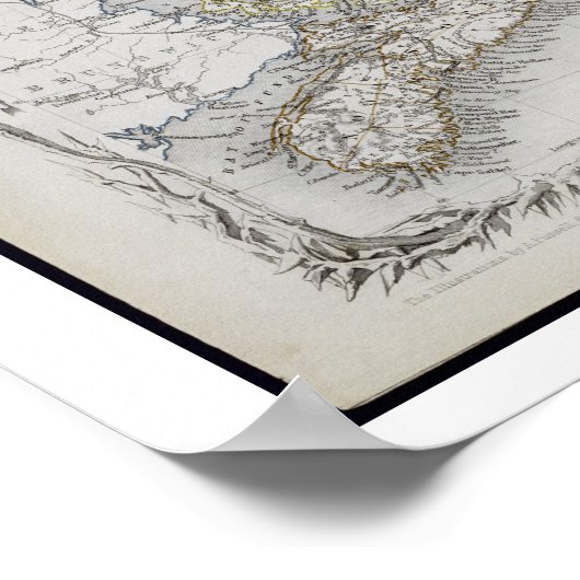 Nova Scotia en Newfoundland, uit een serie van wer Poster (Hoek)