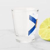 Nova Scotia flag halifax canada shot glass Glas (Links)