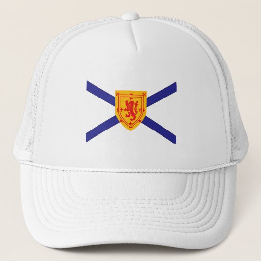 NOVA SCOTIA Flag Trucker Pet (Voorkant)
