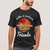 Nova Scotia Halifax Dartmouth vrienden Regenboog T-shirt (Voorkant)