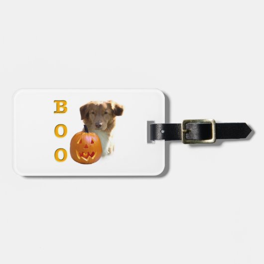 Nova Scotia Halloween BOO Bagagelabel (Voorkant horizontaal)
