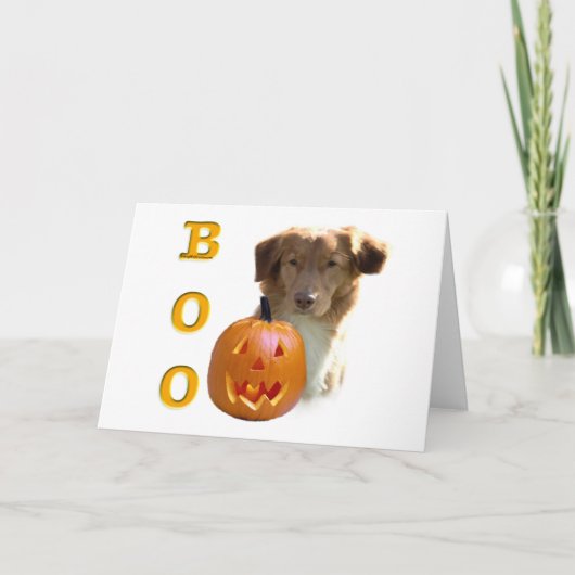 Nova Scotia Halloween BOO Kaart (Voorkant)